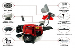 Balwaan 4 Stroke 52cc Brush Cutter Wheat And Rice Cutting