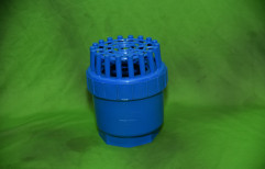 Blue PP Foot Valve, Size: 4 Inch