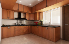 Classical Wooden Kitchen Designing Services