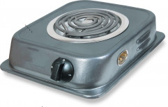 Grey Electric Cooking Hot Plate G-Coil Stove 2000 Watts (Made In India)
