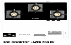 Hob cooktop Lazer 3BB BK