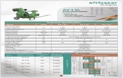 Kirloskar Diesel Engine Pump Set