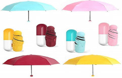 Manual 3 Fold Mini Capsule Umbrella