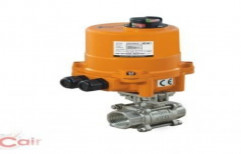 SS 316 Bs 5351 Motorized 2 Way Ball Valve, Flanged, Size: 4 Inch