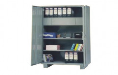 Stainless Steel Cupboard Office Almirah With Locker, Warranty: 1 Year