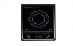 1200 W Bajaj Splendid Induction Cooktop, Touch, Preset Menu: 7