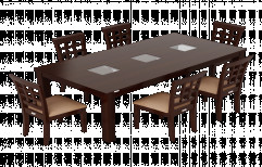 6 Seater Rectangular Dining Table Set