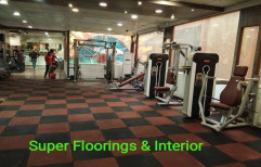 Gym Rubber Flooring Tiles