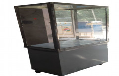 Metal Stainless Steel Display Counter, For Bakery