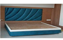 Plywood Double Bed, Without Storage