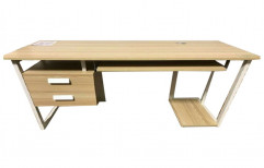 Wooden Computer Table, With Storage