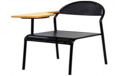 Black Writing Pad Iron Chair