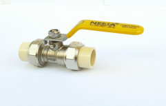 NEETA Medium Pressure CPVC Union Brass Ball Valve, For Water