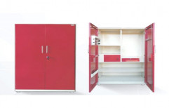 Sagar Red Double Door Almirah