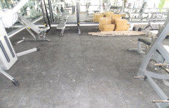 Sports flooring RUBBER TILE, For Gym