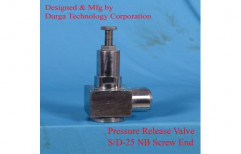 Stainless Steel Pressure Safety Valve, For Water