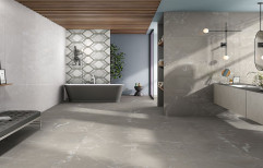 Stainless Steel Your Choice Ceramics Bathroom Tile Flooring Services, For Home