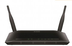 Black Wireless Or Wi-Fi D-Link Dir-615 Wireless-N300 Router