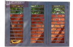 Modern Steel Grill Window, For Home