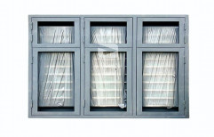 Powder Coated GI Steel Window, For Home, Modern