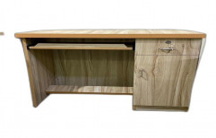 Rectangular Wooden Computer Table, With Storage, Size: 36x40x30inch (lxwxh)