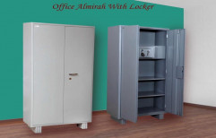 Steel Grey,Powder Coated Global Office Almirah, Size: 1980(h) X 915(l) X 450(d)mm, No. Of Shelves: 4 Shelves