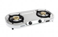 Usha Allure GS2001 Cooktop, Stainless Steel