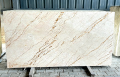 Beige Statuario Marble, For Flooring, Thickness: 16-17 mm