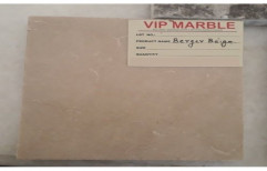Berger Beige Italian Marble, For Flooring, Thickness: 15-20 mm