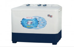 Capacity: 6.5 kg Washer with Dryer McCoy SA Elite Washing Machine, White And Blue