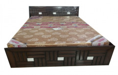 Engineered Wood Wooden Double Bed