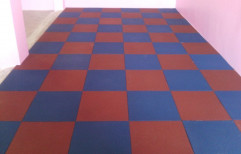 Gym Rubber Tile Flooring