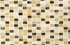 Kajaria Gloss Square Bathroom Tiles, Thickness: 8 mm