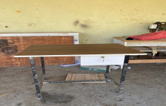 Metal Study Table With Drawer