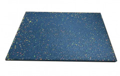 Navy Blue EPDM Rubber Flooring Tile