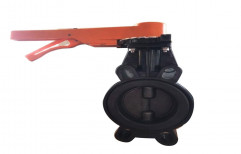 PP Flange End Butterfly Valve