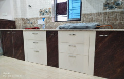 PVC Modern Modular Kitchen Cabinets