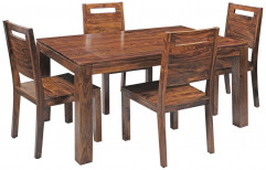 Wooden Rectangular Magna Dining Set, 2 seater