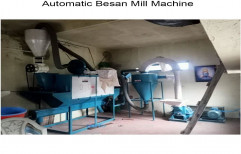 15 HP Watt Automatic Besan Mill Machine, 140-200 Kg