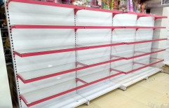 6 Shelves Free Standing Unit Supermarket Garment Storage Rack
