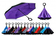 Automatic 2 Fold Manual C Handle Umbrella