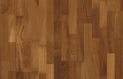 Commercial Building Teak Laminated Wooden Flooring, For Indoor, Thickness: 8 Mm