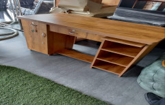 Designer Wooden Computer Table, Without Storage