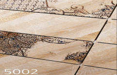 Floor Tiles Designer Wood Tile, Thickness: 9mm