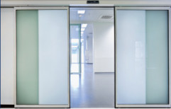 Glass Gray Automatic Sliding Doors