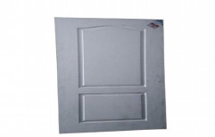 Light Grey WPC Bathroom Door, Design/Pattern: Plain