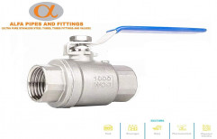 SS Threaded Ball Valve, Size: 1/2" To 4"
