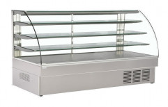 Stainless Steel Display Counter, 2 Kw