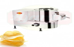 Stainless Steel Potato Chips Making Machine, Capacity: 300Kg/hr