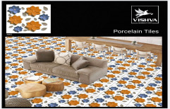Ceramic Porcelain Tiles, Thickness: 10mm, Size: 600x600 mm